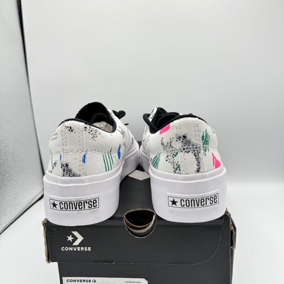 NWT Converse Skid Grip CVO Sneakers Unisex Archive Print - White Geometric 80’s - Picture 10 of 14